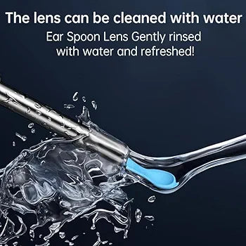 Earwax Removal Tool Kit with with HD Wifi Connection & 6 LED Lights Endoscope Tool Ear Cleaner Rechargeable portable Baby Children adults for IOS & Android (V1)